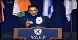 Dr Yousuf J Ahmad's speech at Xavier's 175th commencement - XU Grad 13